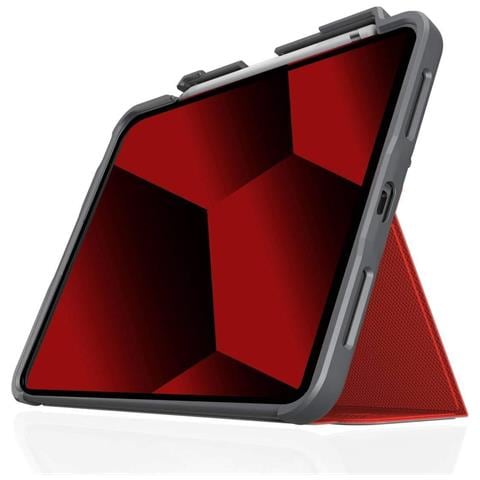 Dux Plus Cover per Apple iPad 10,9"" Rosso Trasparente - Foto 1