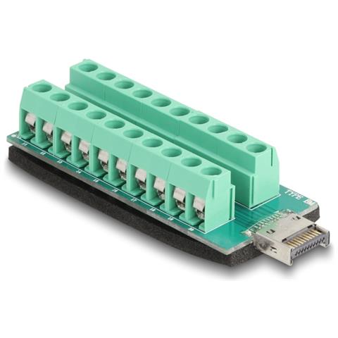 USB Type-E chiave A maschio - Adattatore per morsettiera 20 pin - Foto 1