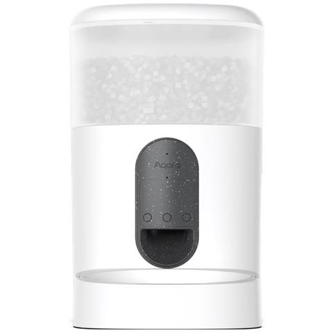 PETC1-M01 distributore di cibo e acqua per cani e gatti Plastica Bianco Universale Alimentatore automatico per animali domestici - Foto 1