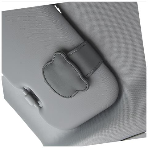 Clip Per Visiera Parasole Per Auto, Porta Occhiali Da Sole Grey - Foto 2