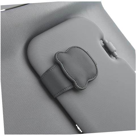 Clip Per Visiera Parasole Per Auto, Porta Occhiali Da Sole Grey - Foto 3