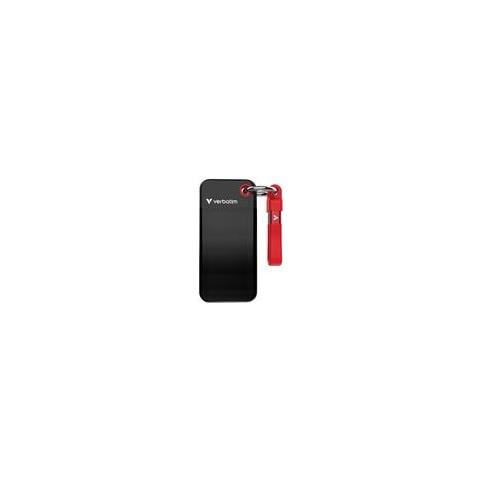 Verbatim Pocket Ssd Usb 3.2 2tb Black/red 32196 (32196) - Foto 1