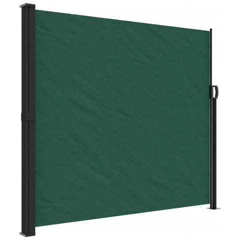 Tenda Da Sole Laterale Retrattile Verde Scuro 180x500 Cm - Foto 2