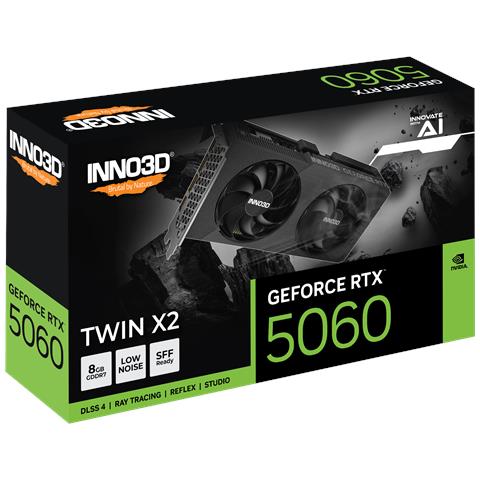 GeForce RTX 5060 Twin X2 NVIDIA 8 GB GDDR7 - Foto 3