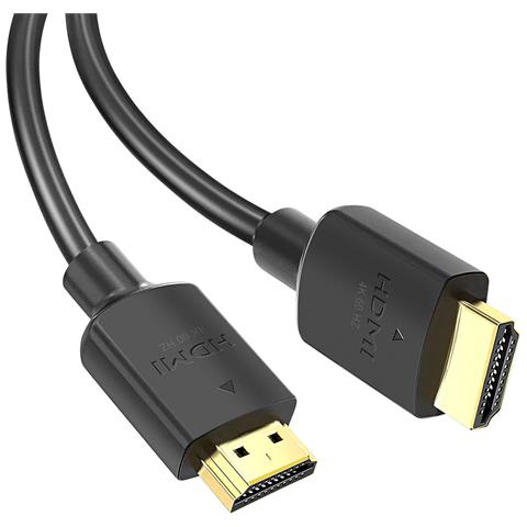 Cavo Hdmi 2.0 4k 60hz Tv, Oro, 1m, Nero - Foto 5