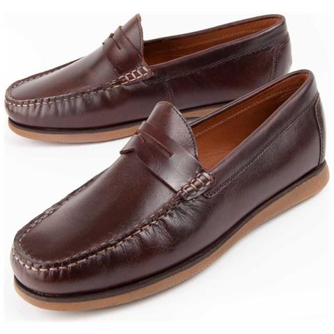 Mocassino Mocca7 Marrone. - Foto 1