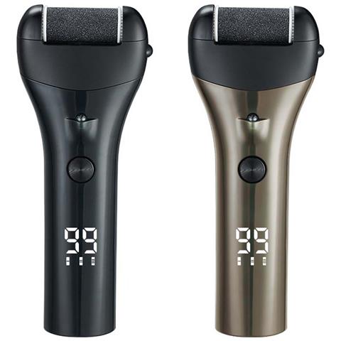 Lima Elettrica Digitale Per Piedi - Rimozione Calli Regolabile A 3 Velocità Con Display Led Gun Black - Foto 3