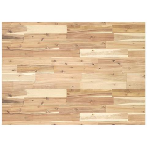 Piano Scrivania Non Trattato 100x70x2cm Legno Massello Acacia - Foto 1