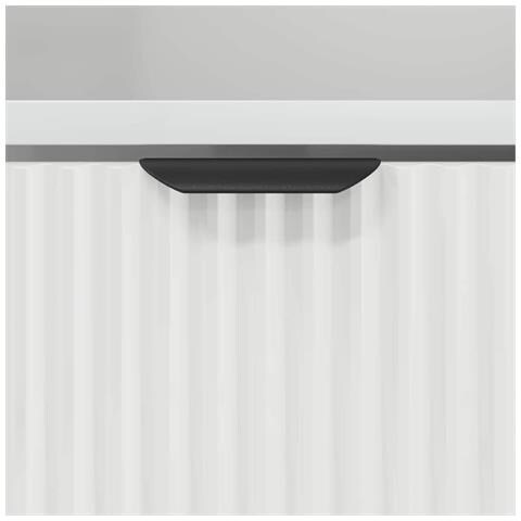 Mobiletto bagno alto con cassetto Bianco 31.5 x 33 x 190 cm - Foto 9