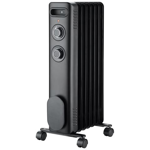 Radiatore A Olio Nero Da 1500 W - Cl.radbh1500m - Foto 1