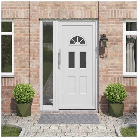 Fioriera 2 pcs Verde oliva 30 x 30 x 30 cm Acciaio - Foto 2