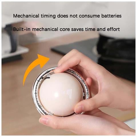 Timer Meccanico Interstellare: Timer Magnetico Da Cucina Con Allarme Meccanico - Foto 3