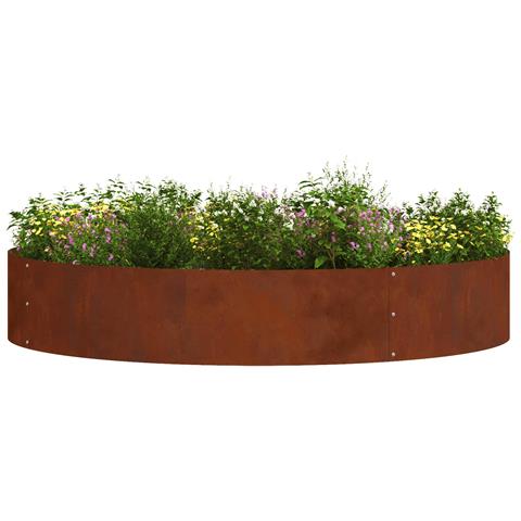 Anello per vaso 5 pcs Marrone 120 x 120 x 20 cm - Foto 2