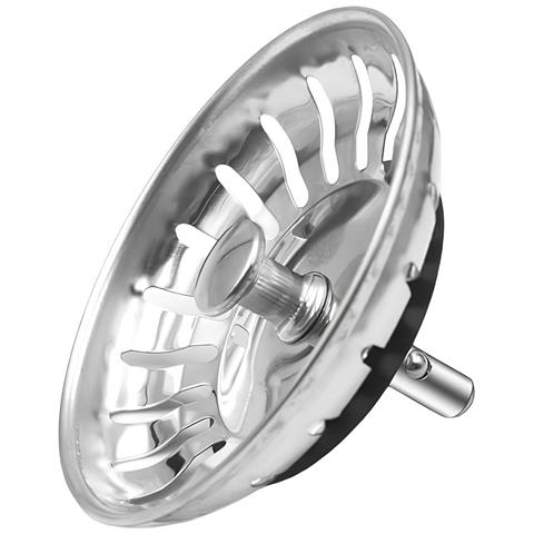 Filtro Per Lavello Da Cucina Da 7,75 Cm Con Funzione Tappo In Gomma A Tenuta Stagna - Foto 2