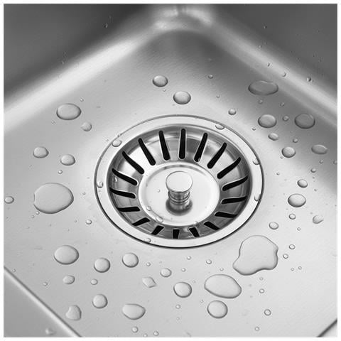 Filtro Per Lavello Da Cucina Da 7,75 Cm Con Funzione Tappo In Gomma A Tenuta Stagna - Foto 4