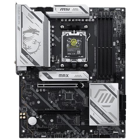 Mb Mag X870e Gaming Max Wifi,x870e,am5,4ddr5,1pci-ex16,1pci-ex4,1pci-ex1,3m. 2,4sata3,1 - Foto 1