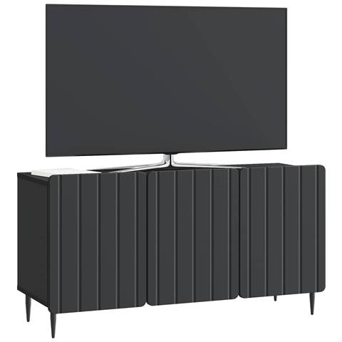 Mobile TV Nero 99 x 34,5 x 52 cm Legno ingegnerizzato - Foto 2