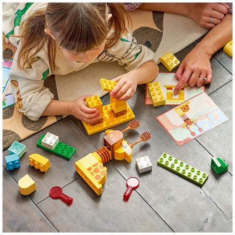 DUPLO 10472 Gioco di Costruzione degli Animali, Giochi Didattici per la Classificazione dei Colori, Regalo Bambini da 3+ - Foto 2