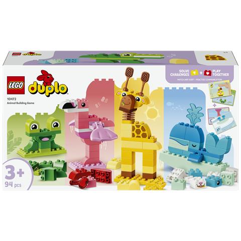 DUPLO 10472 Gioco di Costruzione degli Animali, Giochi Didattici per la Classificazione dei Colori, Regalo Bambini da 3+ - Foto 1