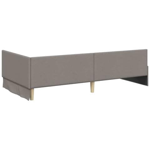 Struttura Letto Angolare con Materasso 2 pcs Talpa Tessuto - Foto 9