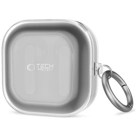 Custodia Per Auricolari Samsung Galaxy Buds 4 / Buds 4 Pro, Trasparente Flexair - Foto 2