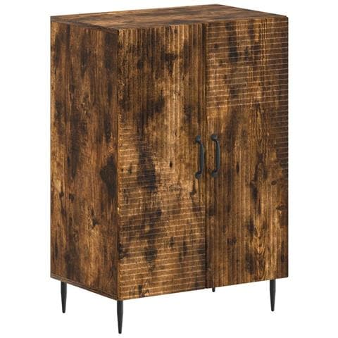 Mobile per scarpe HAARLEM 59,5 x 39,5 x 89,5 cm Rovere Fumo - Foto 1