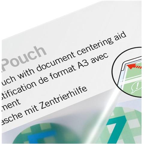 Pouches per plastificatrici GBC - 2x175 micron (350 totali - 3200746 (conf. 100)  - Foto 8