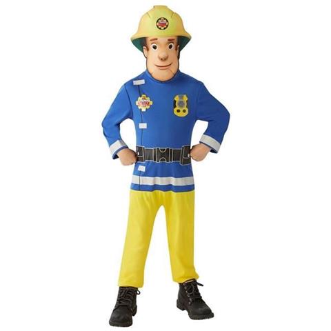 Costume Classico Sam Il Pompiere Bambino 3 A 4 Anni - Foto 2