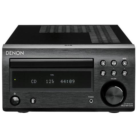 Sistema Micro Hi-Fi RCD-M41DAB Potenza 60W DAB / DAB+ Bluetooth - Nero - Foto 1