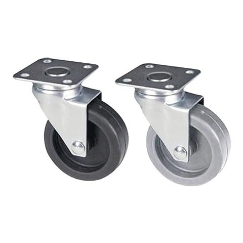 Ruota Per Mobili Art. 220 - Ø 50 - Piastra Mm 40x40 - Grigia - Foto 2