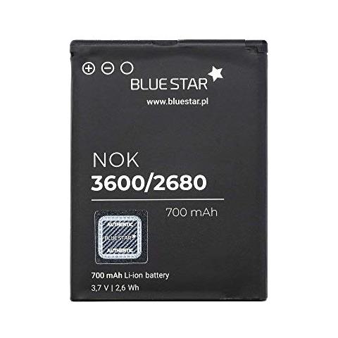 Batteria Ricambio Compatibile Con Nokia 2680 Slide / 3600 Slide 700 Mah Ricambio Batteria Nokia X3-02 Bl-4s - Foto 1