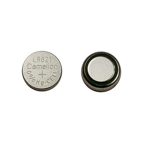 12050201 cellule Senza Mercurio Ag1 / lr60 / lr621/364 bottone Alcaline, 1,5 v, Confezione Da 2)  - Foto 3