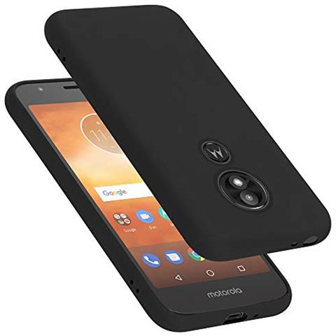 Custodia Compatibile Con Motorola Moto E5 Play Go In Liquid Nero - Coperchio Protettivo In Silicone Tpu Flessibile - Foto 1