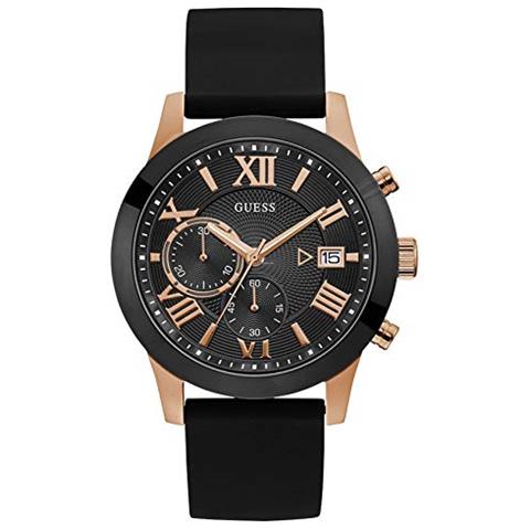 Orologio Analogico Quarzo Uomo Con Cinturino In Gomma W1055g3 - Foto 1