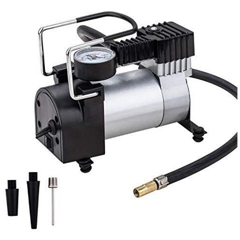 Katsu Heavy Duty Auto Gonfiatore 12v 14a 150psi Ad Alto Volume Daria Della Pompa Del Compressore Pneumatico Per Le Automobili Furgoni 4x4 3 Adattatori Dellugello Extra - Foto 1