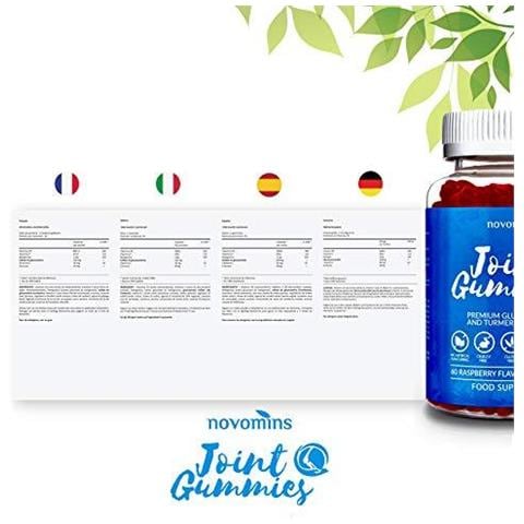 Joint Gummies - Glucosamina E Integratori Curcuma - Alternativa A Glucosamina Compresse Curcuma Compresse O Curcuma Capsule E Glucosamina Capsule-tumeric Supplementi - Made In Uk Da - Foto 2