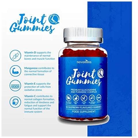 Joint Gummies - Glucosamina E Integratori Curcuma - Alternativa A Glucosamina Compresse Curcuma Compresse O Curcuma Capsule E Glucosamina Capsule-tumeric Supplementi - Made In Uk Da - Foto 4