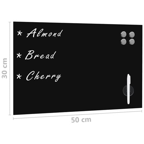 Lavagna Magnetica a Parete in Vetro 50x30 cm - Foto 2