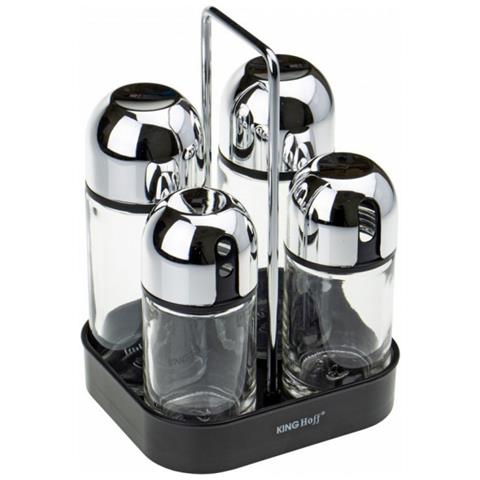 Set Dispenser Per Olio E Aceto Kh-1647 Con Shaker - Foto 10