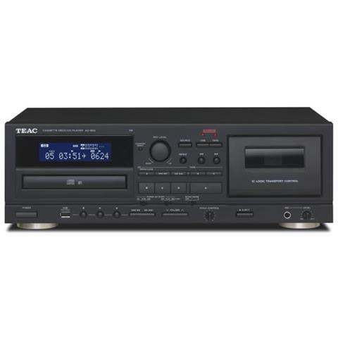 Ad-850-se Lettore Cd E Cassette Con Usb Nero - Foto 1
