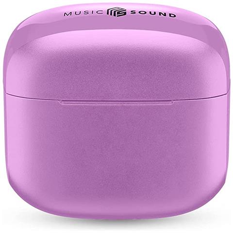 Swag Auricolari True Wireless con Custodia di Ricarica Colore Viola - Foto 4