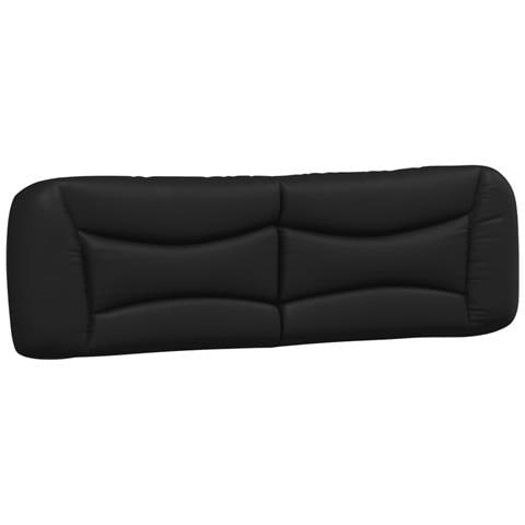 Cuscino Testiera Nero 180 cm in Similpelle - Foto 1