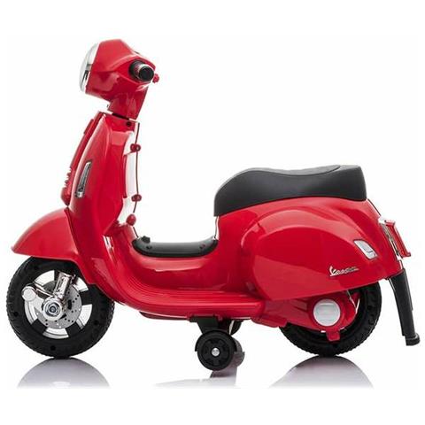 Motocicletta Mini Vespa Rosso - Foto 4