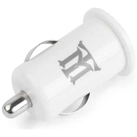 Caricabatterie Usb Per Auto Maillon Technologique Mtcc1w21 2,1a 10,5w Bianco - Foto 1
