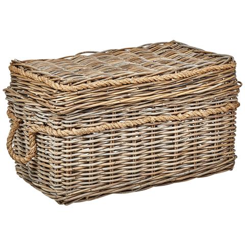 Set Di 3 Scatole Rattan Chiaro Gerasa - Foto 8