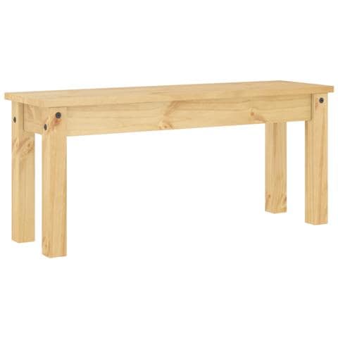 Panca Da Pranzo Panama 105x30x45 Cm In Legno Massello Di Pino - Foto 2