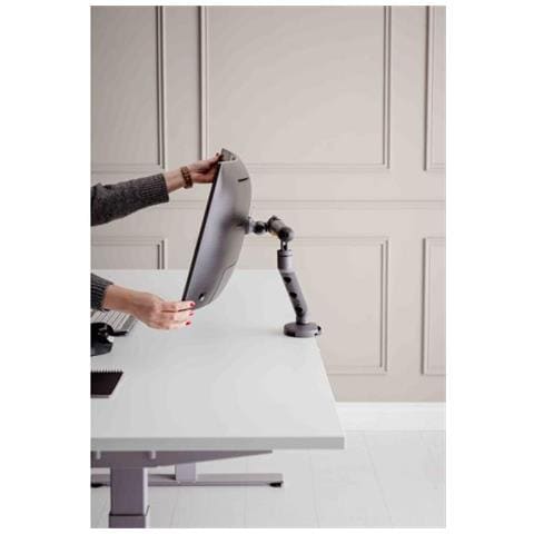 Be Flexible Single 88,9 Cm (35"") Grigio Scrivania - Foto 3