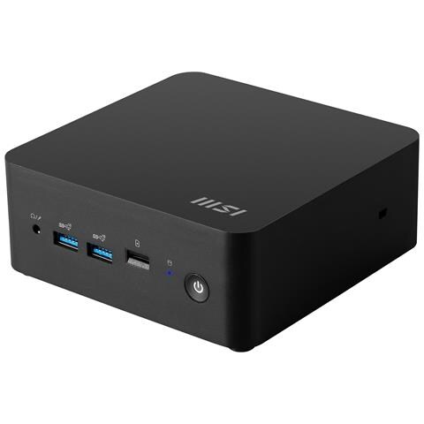 Msi Cubi Nuc 1mg-023de Intel Core 3 100u 8 Gb Ddr5-sdram 256 Gb Ssd Windows 11 Pro Mini Pc Nero - Foto 2