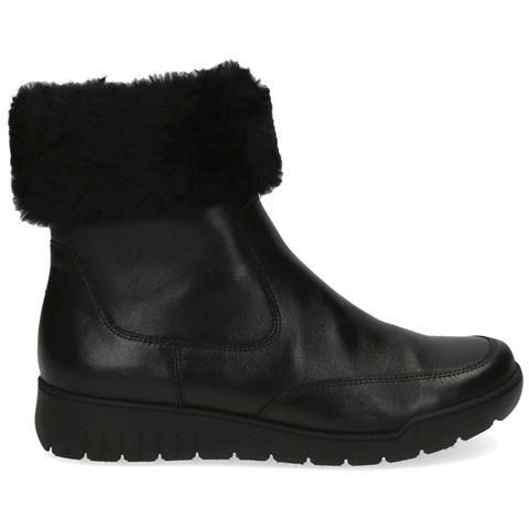 Black Nappa Casual Closed Booties Stivaletti Pelle Scarpe Donna Nero Eu 36, 9-26306-41-022 - Foto 2