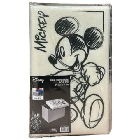 Domopak - Ottoman Disney Mickey Mouse Black&white - Foto 1